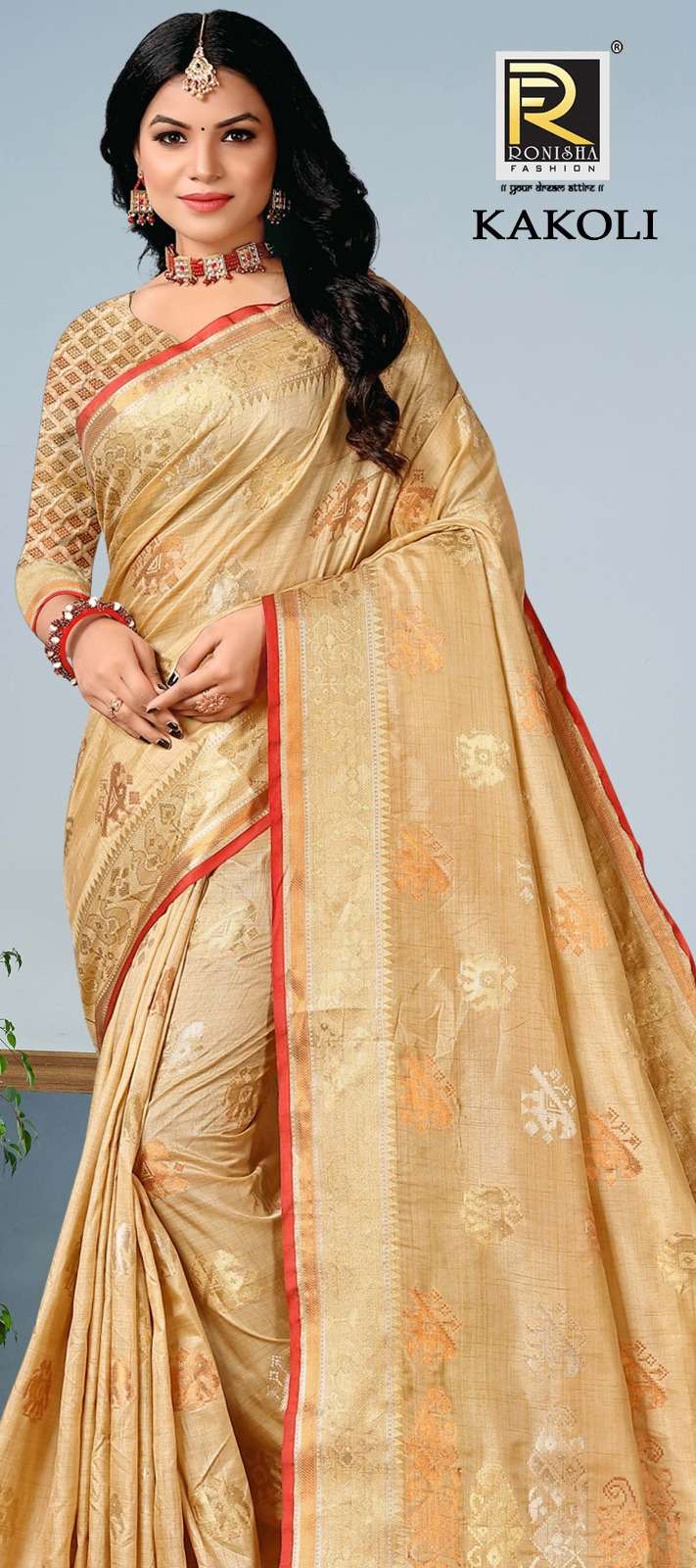 Kakoli  by ranjna saree banarsi silk design ethnik wear silk saree amazing Collection 