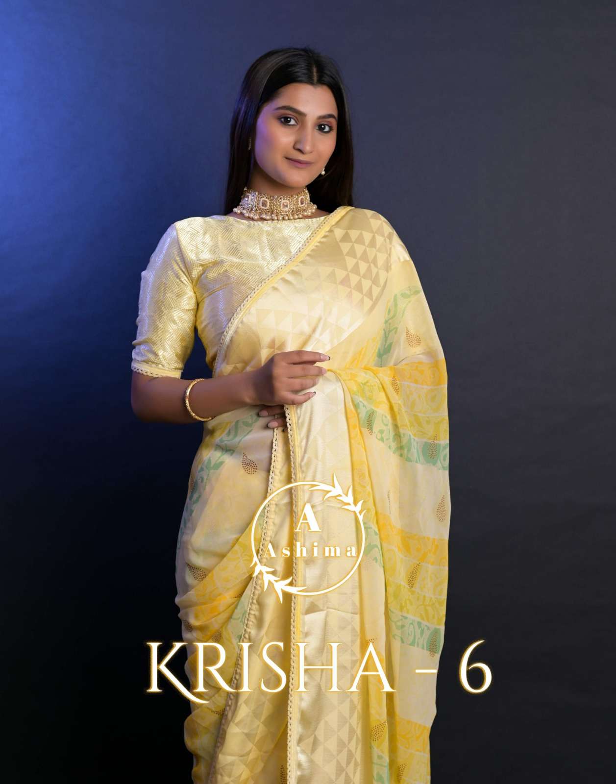 krisha vol 6 by ashima weaving velvet border saree wholesale rate 