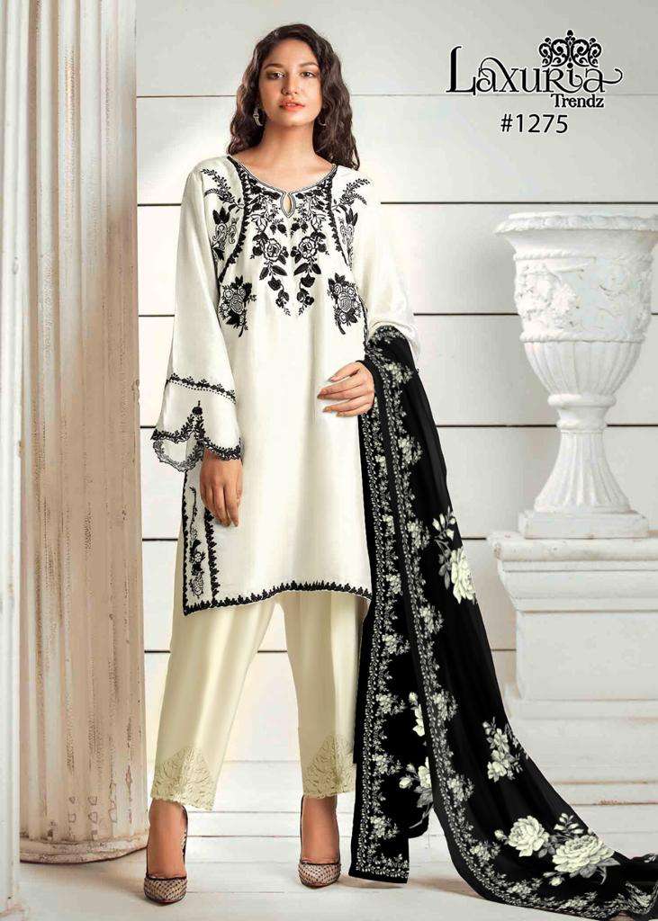 laxuria 1275 designer stylish readymade pakistani salwar kameez