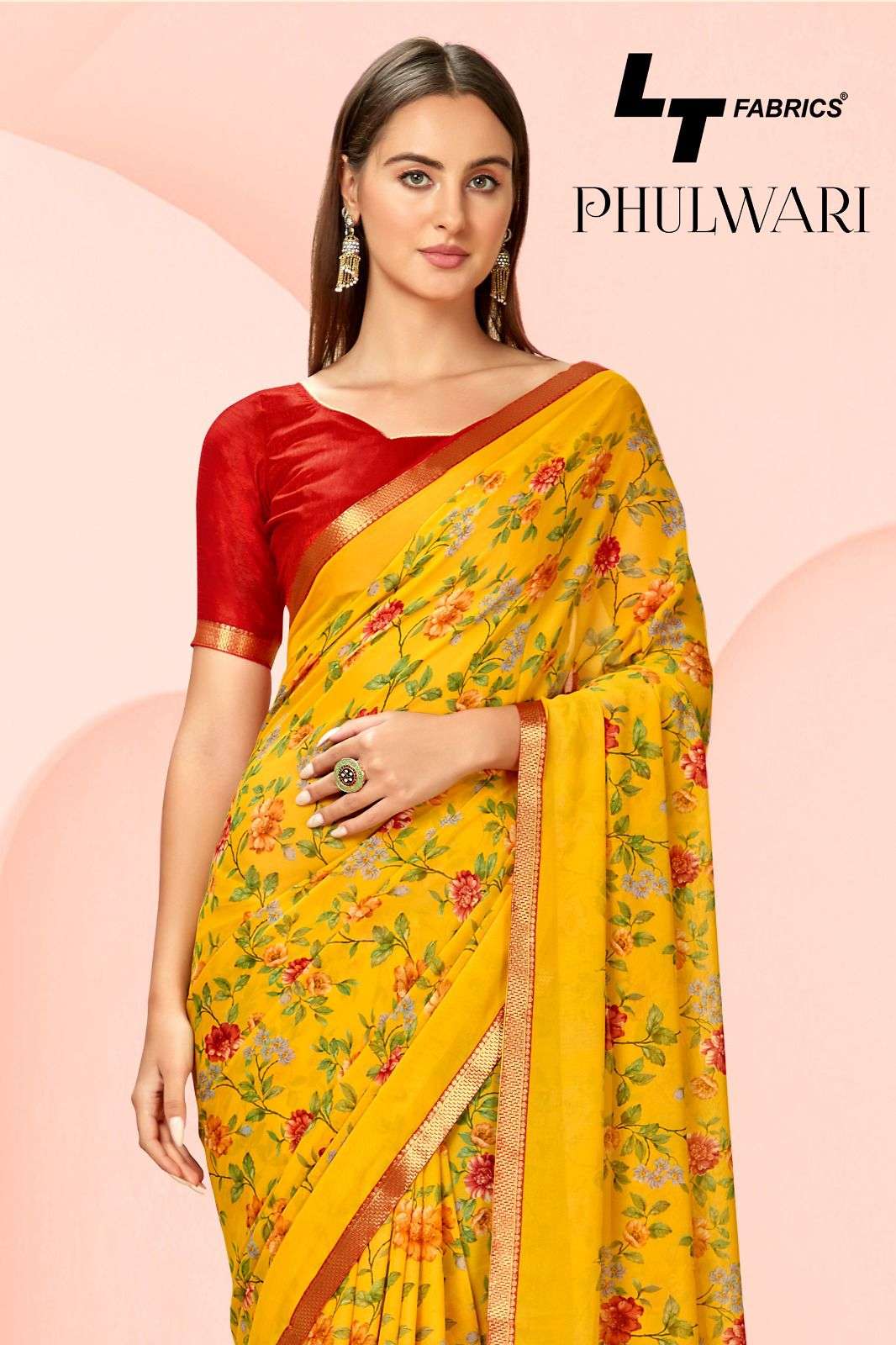 lt fashion phulwari 96001-96010 amazing flower printed saree collection 