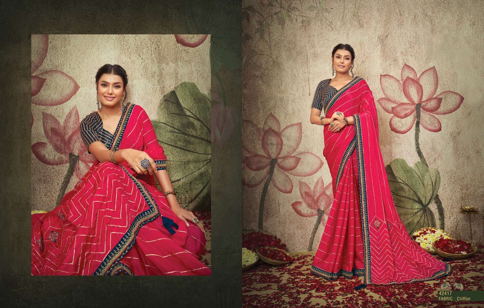 mahotsav norita 42400 gatha designer work amazing saree collection 