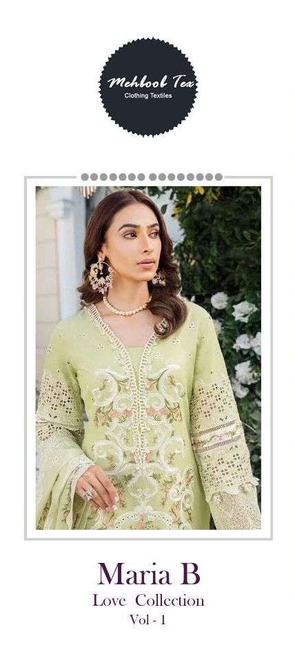 mehboob tex maria b love collection designer pakistani salwar kameez