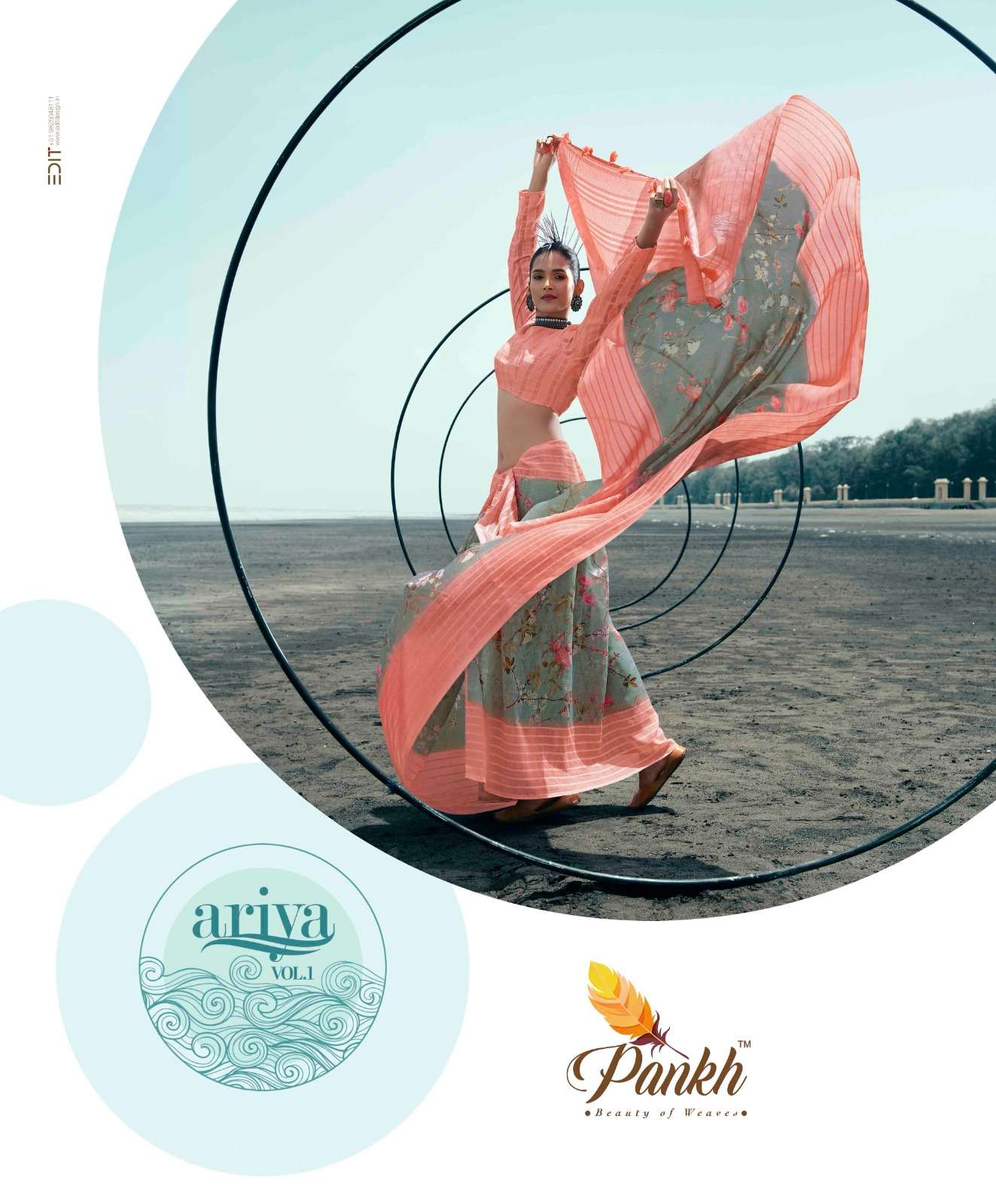 pankh ariya vol 1 3201-3209 amazing digital print saree collection 