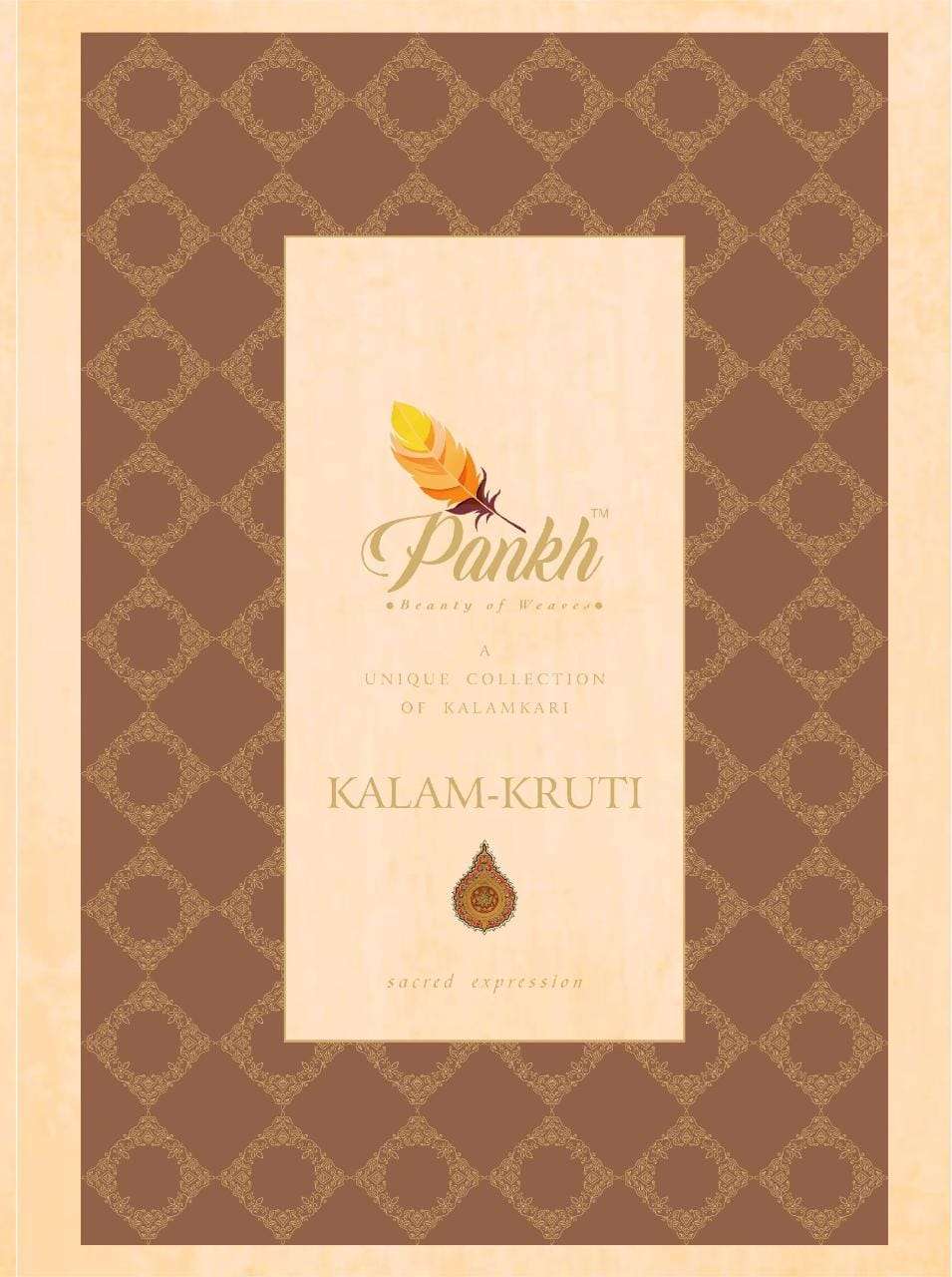 pankh present kalam kruti designer wedding wear saree collection 