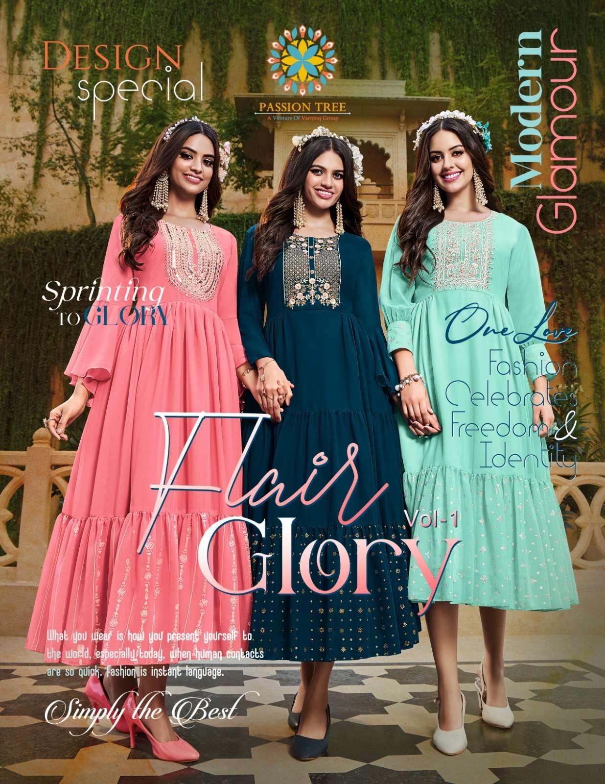 passion tree present flair glory vol 1 fancy embroidered amazing gowns 