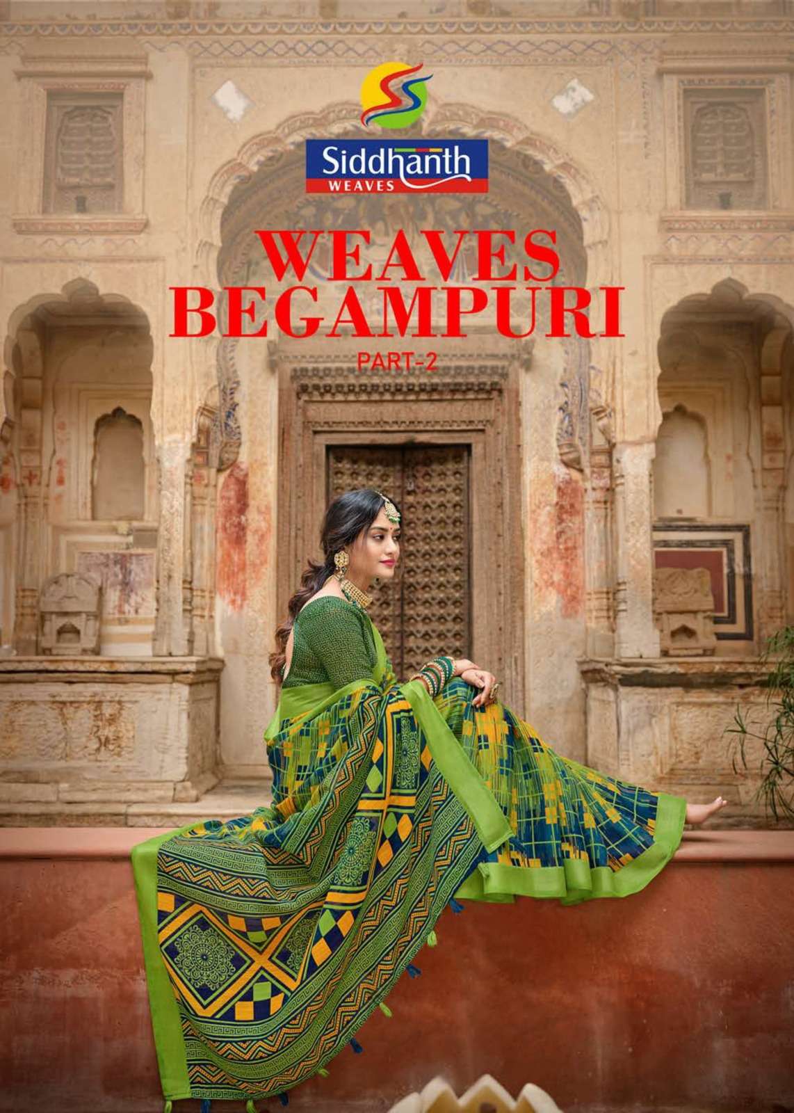 siddhanth weaves begampuri vol 2 fabulous casual wear saree collection 