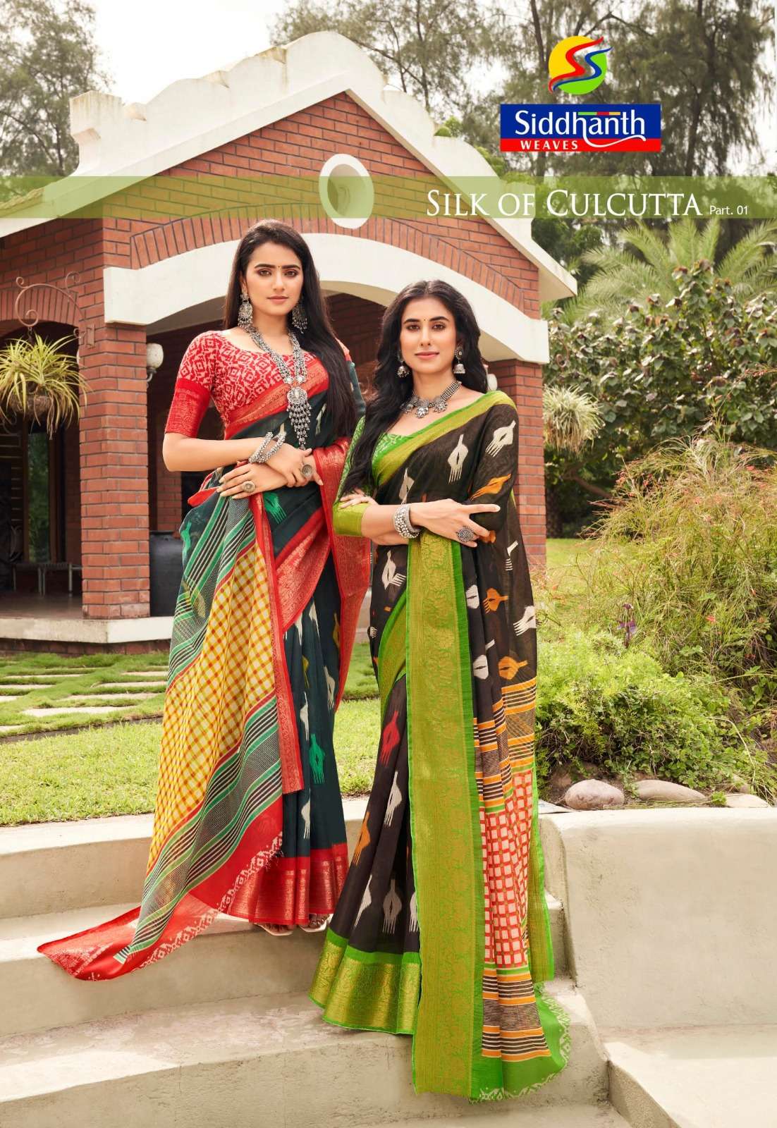 siddhanth weaves silk of culcutta vol 1 fabulous saree collection 