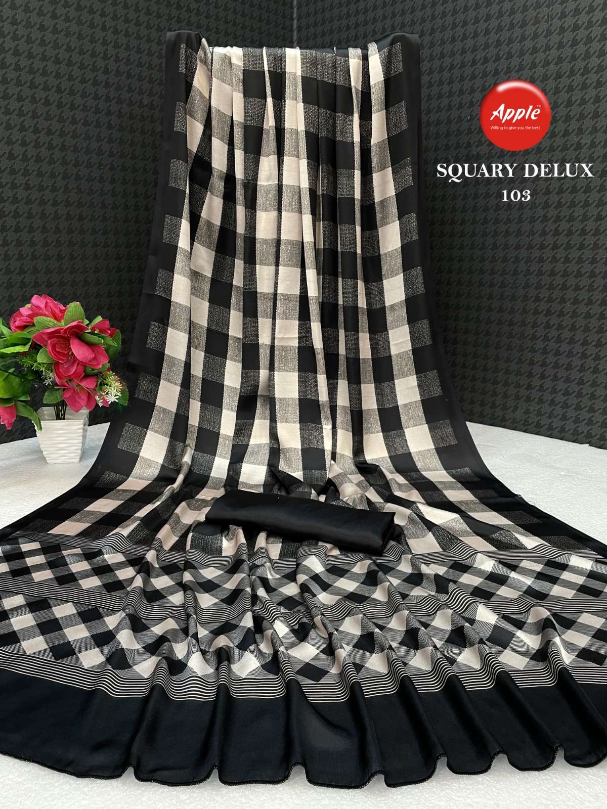 squary delux vol 1 by apple sarees super amazing japan crape saree collection 