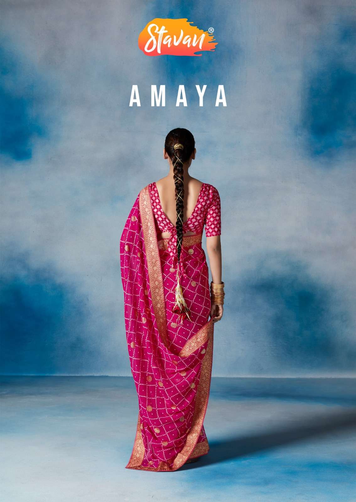 stavan present amaya designer amazing saree collection 