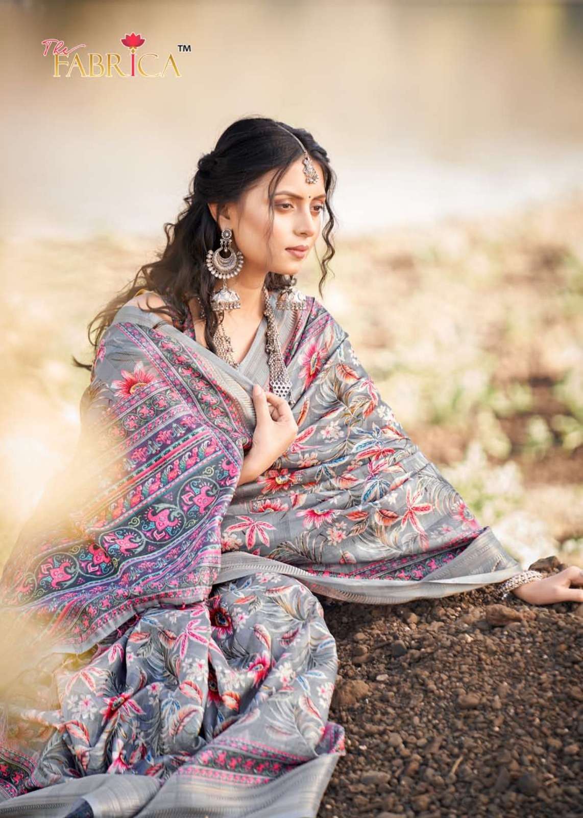 the fabrica sumitra 32001-32010 amazing sarees with jacquard weaving border