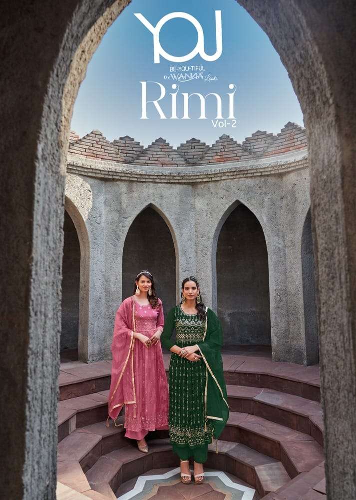wanna you rimi vol 2 designer amazing nayra style kurti with pant and dupatta