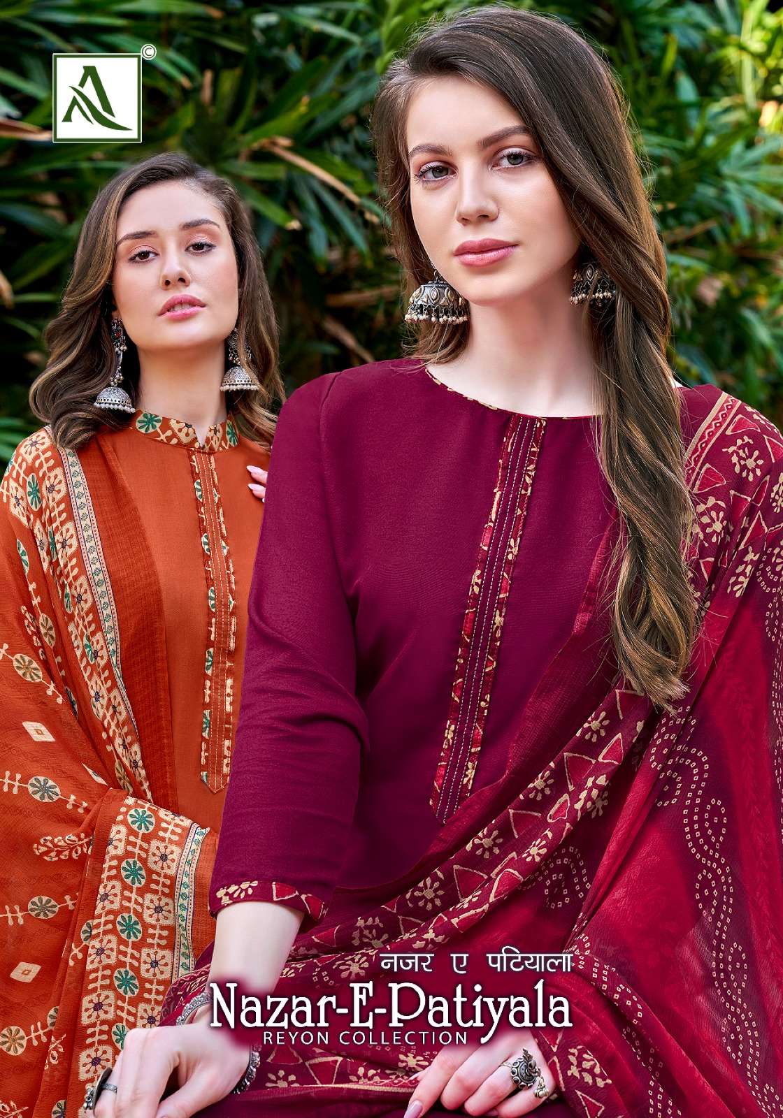 alok suit present nazar e patiyala fancy casual wear dress material in affordable price 