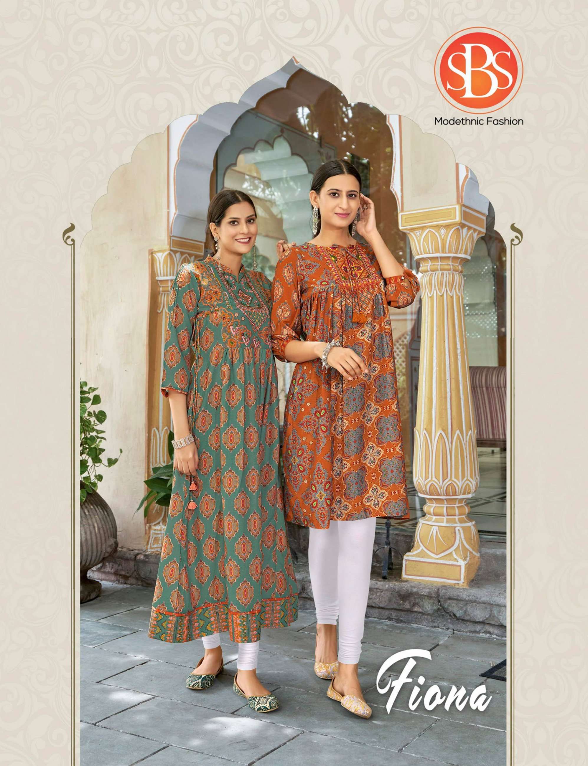 fiona by sbs fashion fancy crape and muslin amazing kurtis collection