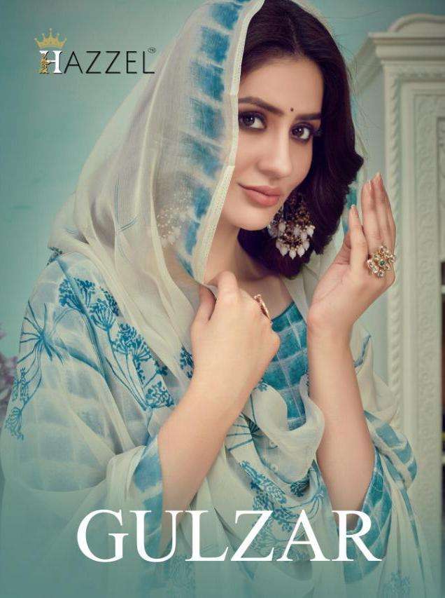 hazzel present gulzar muslin printed with handwork amazing salwar kameez material 