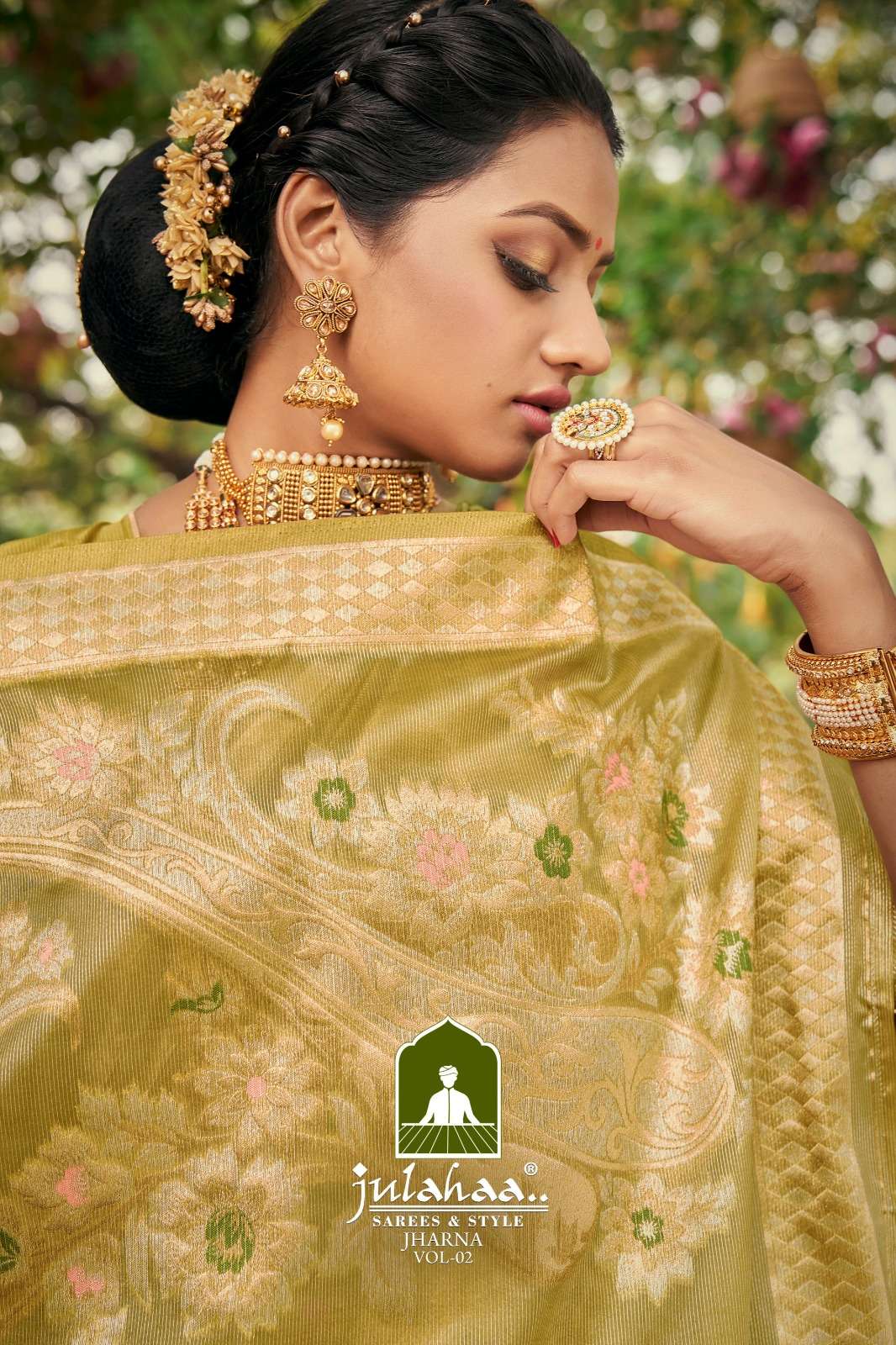 julahaa jharna vol 2 beautiful function wear saree collection 