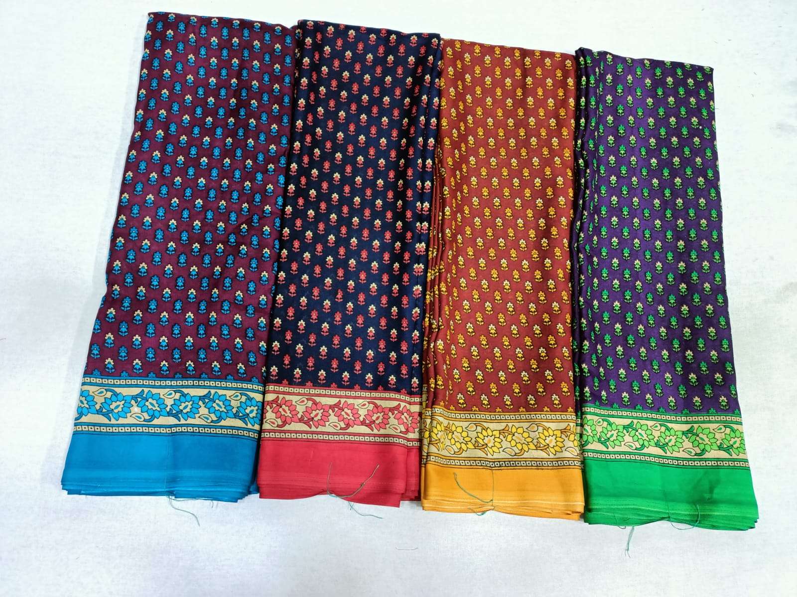 Kimaya Daily Wear Crape Printed poonam Saree At Lowest Price In India