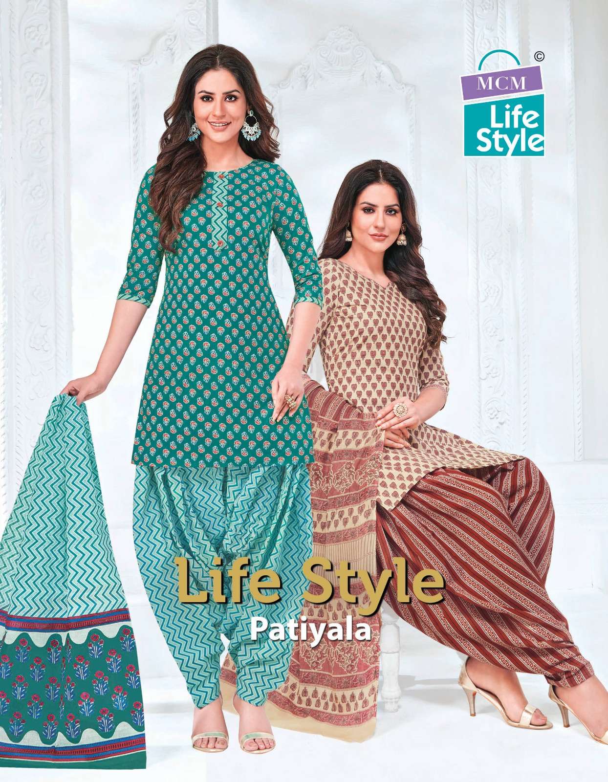 life style patiyala vol 4 by mcm lifestyle readymade patiala style salwar kameez