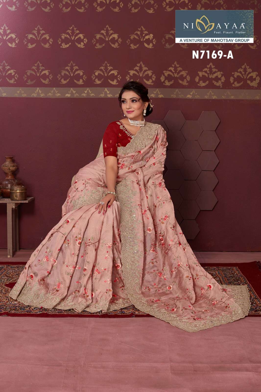 mahotsav nimaya chand vol 2 designer fancy festive wear sarees collection 