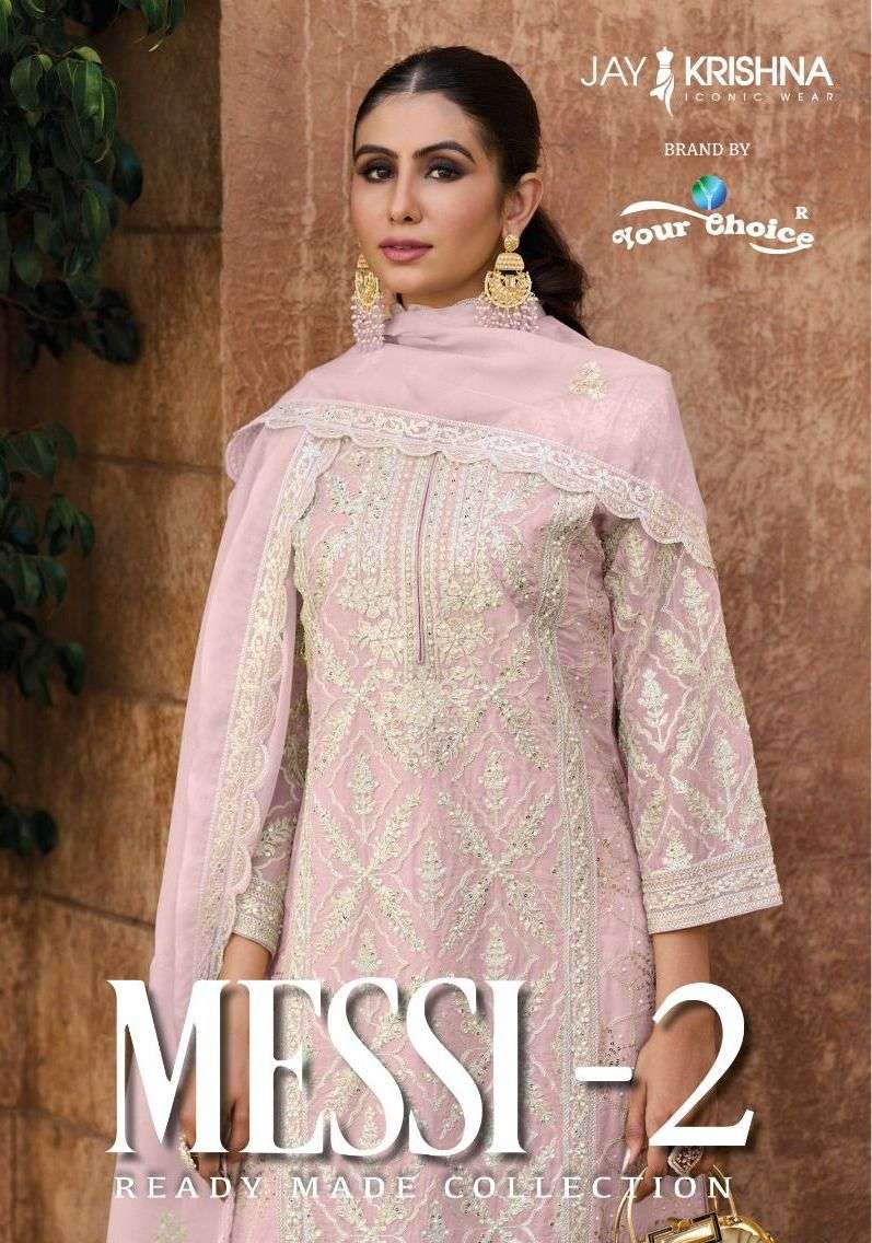 messi vol 2 by your choice jay krishna fantastic heavy work designer readymade pakistani salwar suit 