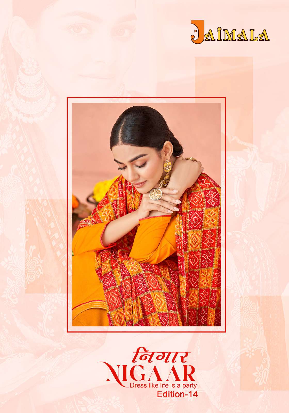 nigaar vol 14 by jaimala alok suit designer amazing work salwar kameez wholesaler 