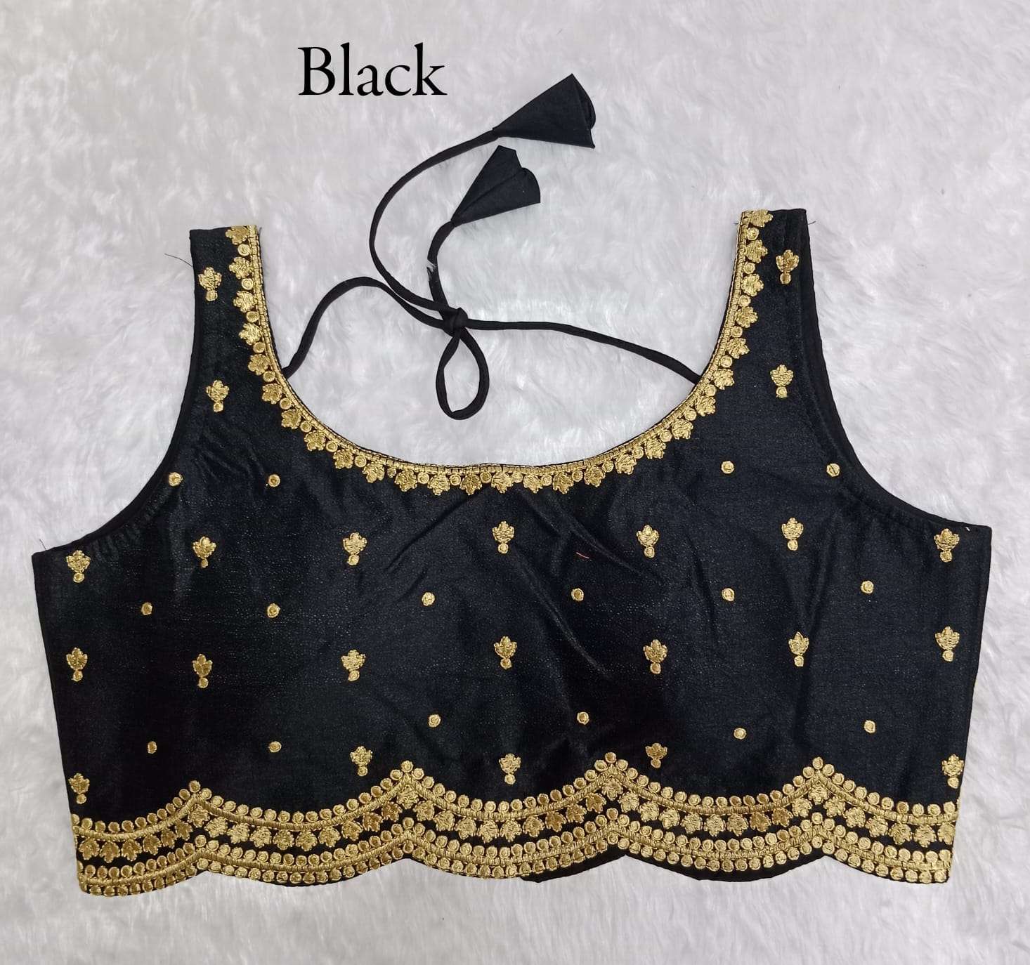 pr phantom cut work jari design fancy readymade blouse 