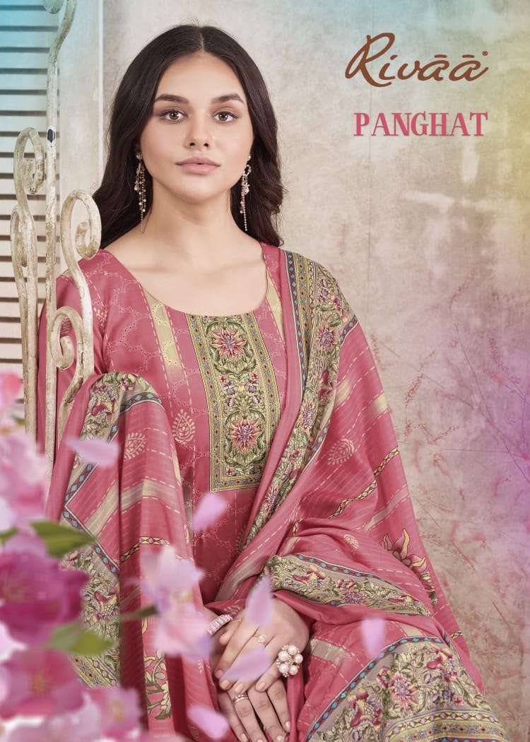 rivaa exports panghat digital print adorable salwar kameez collection 