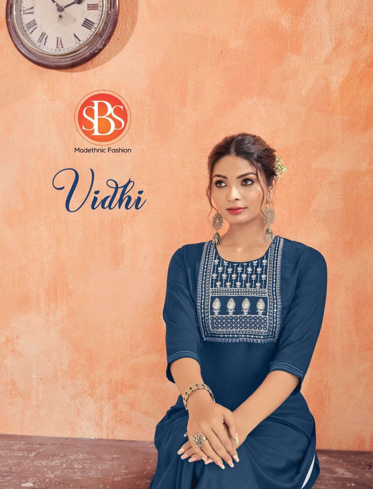 sbs fashion vidhi amazing designer neck work kurtis collection 