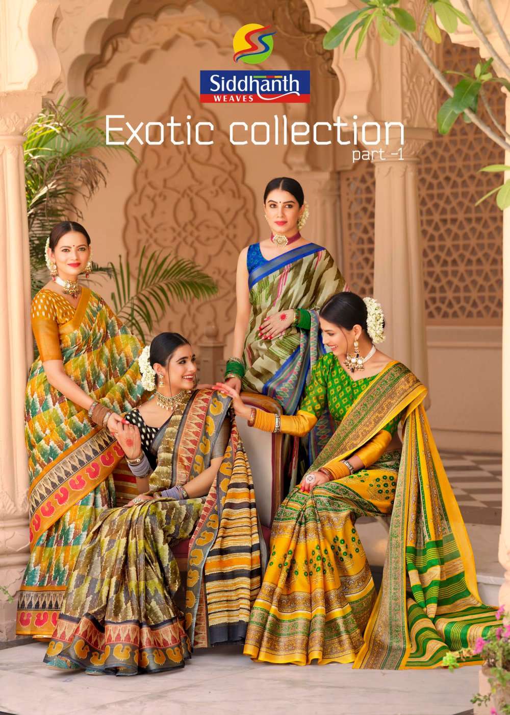 siddhanth weaves present exotic collection vol 1 traditional festive wear sarees wholesaler 