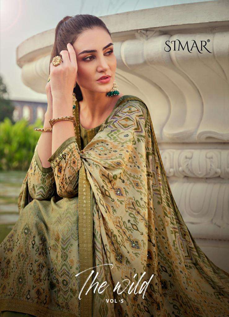 the wild vol 5 by simar glossy adorable designs salwar kameez supplier 