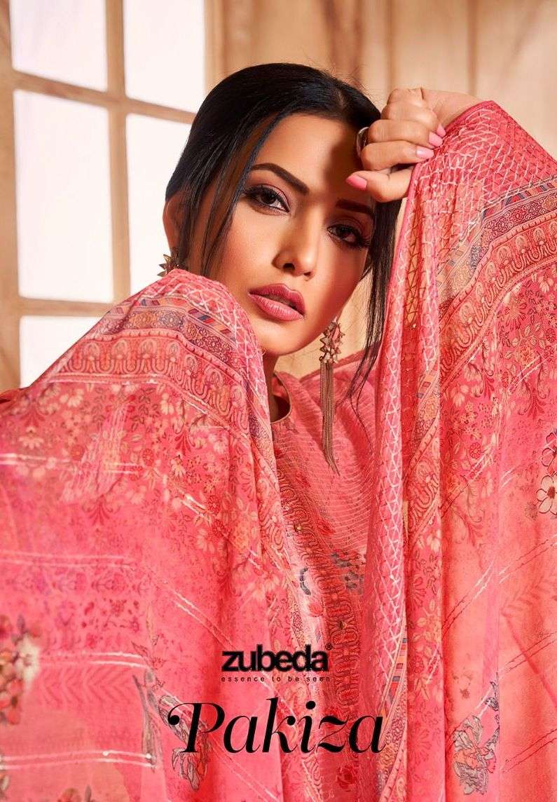 zubeda roshni present pakiza amazing digital printed salwar kameez collection 