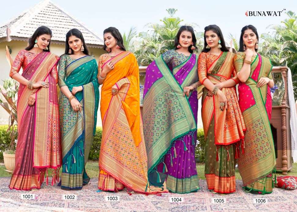 bunawat mahima designer banarasi silk saris wholesaler