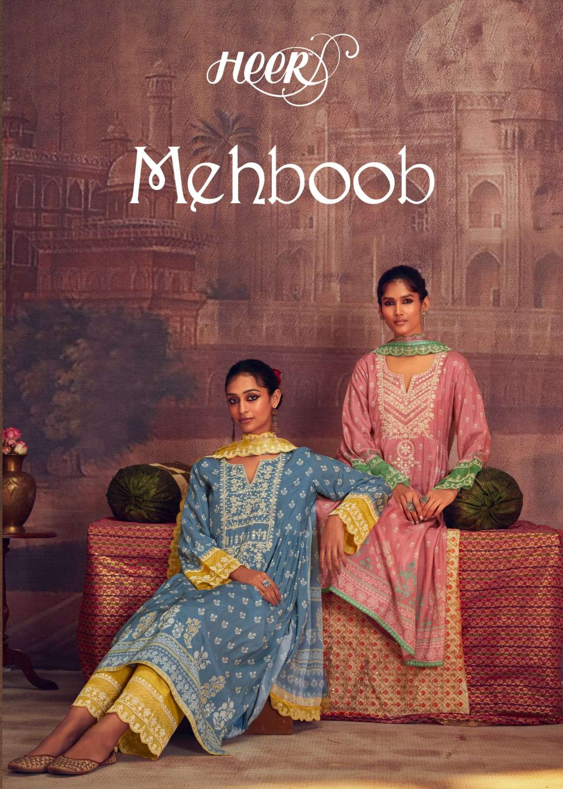 kimora present mehboob fancy digital print with work salwar kameez wholesaler 
