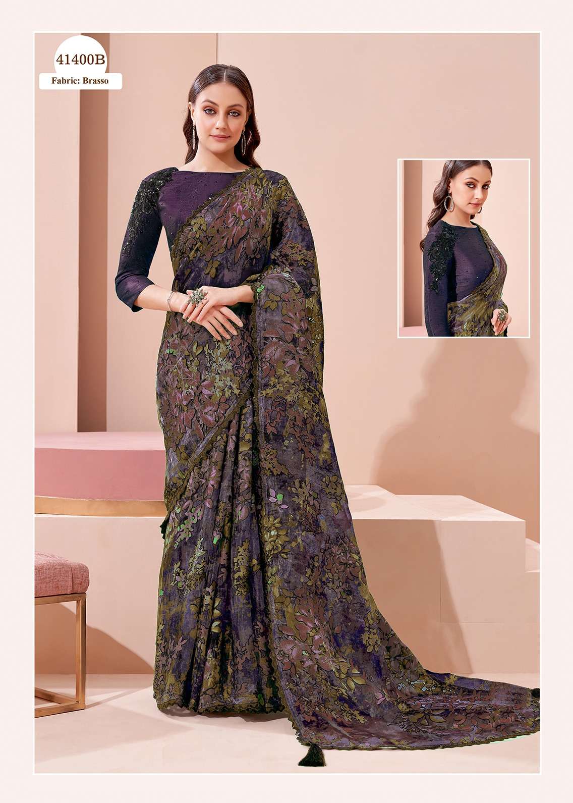 mahotsav norita deanna 41400 series fancy festive wear sarees collection 