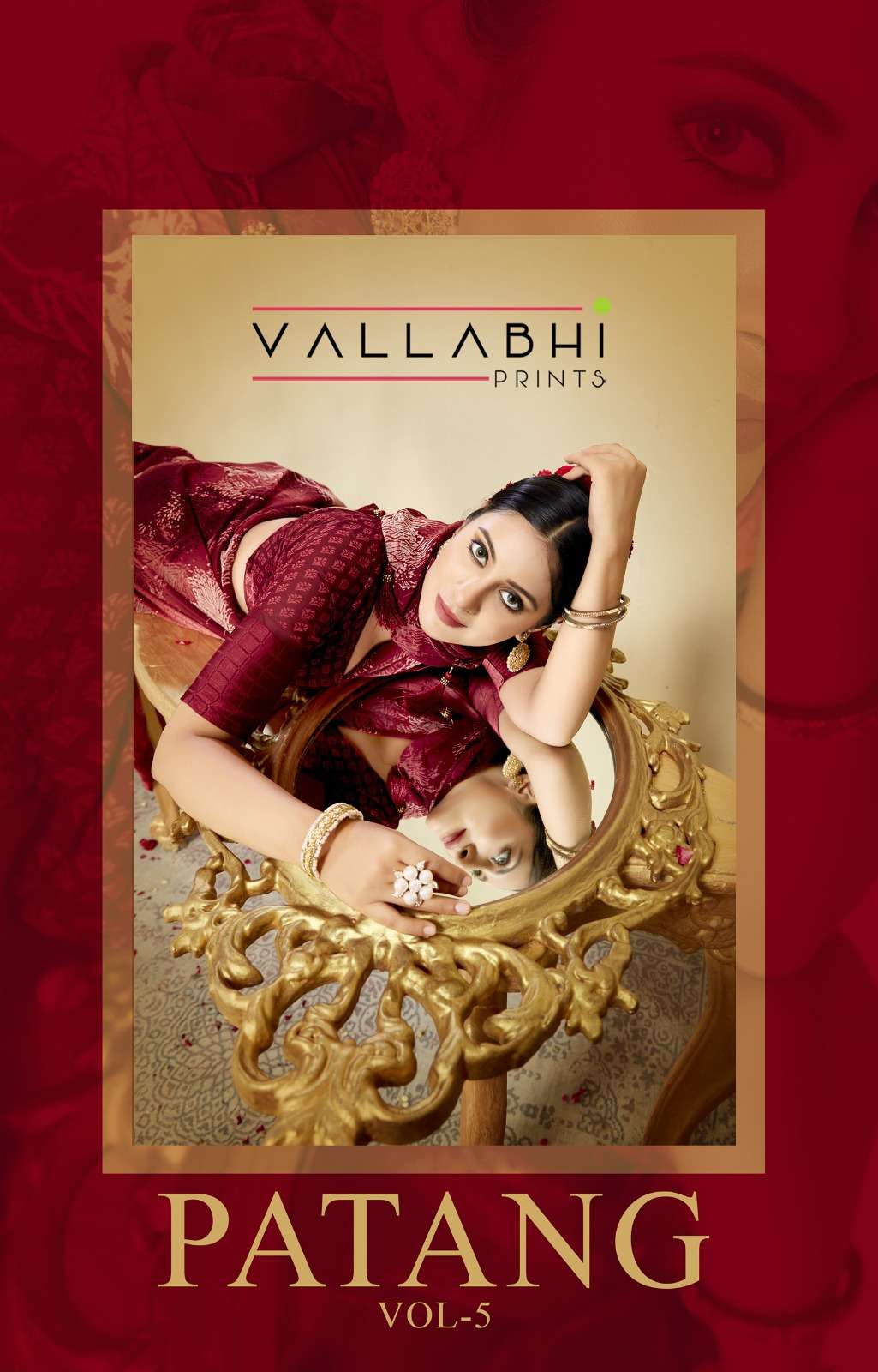 patang vol 5 by vallabhi prints fancy georgette sarees collection 