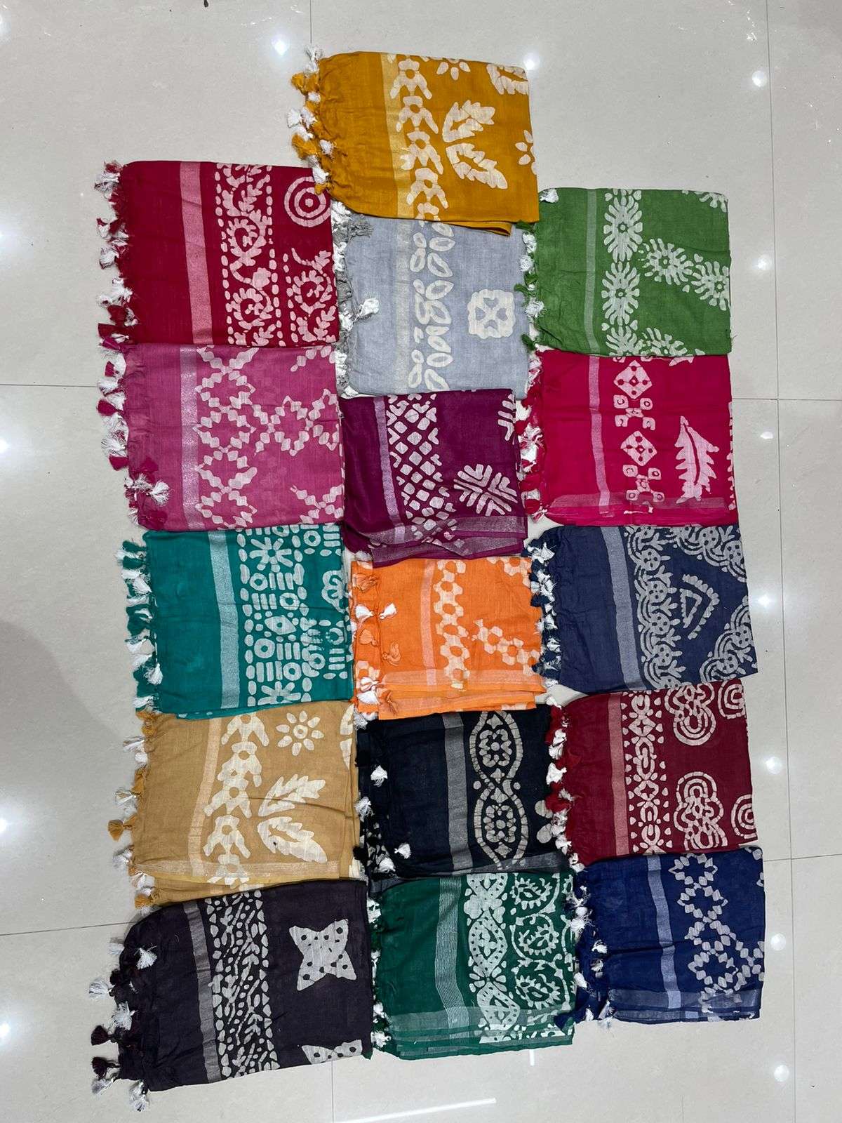 pr batik dupatta handloom linen amazing dupatta collection
