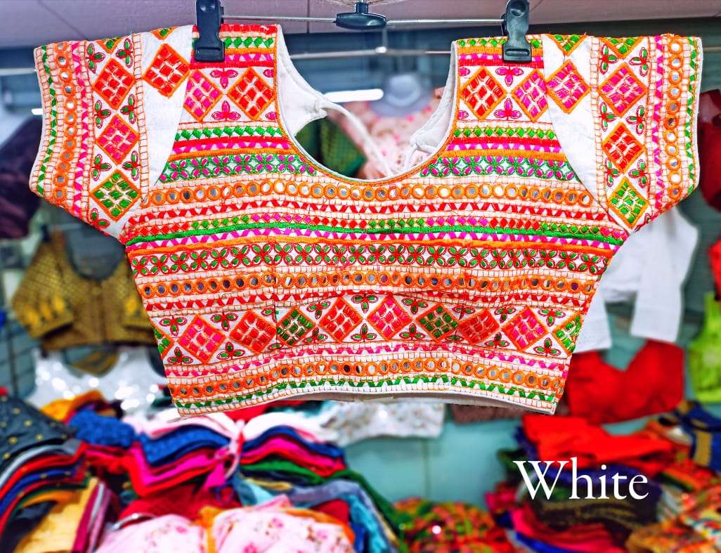 pr katli gamthi fancy pharma festive wear heavy work readymade designer blouse 