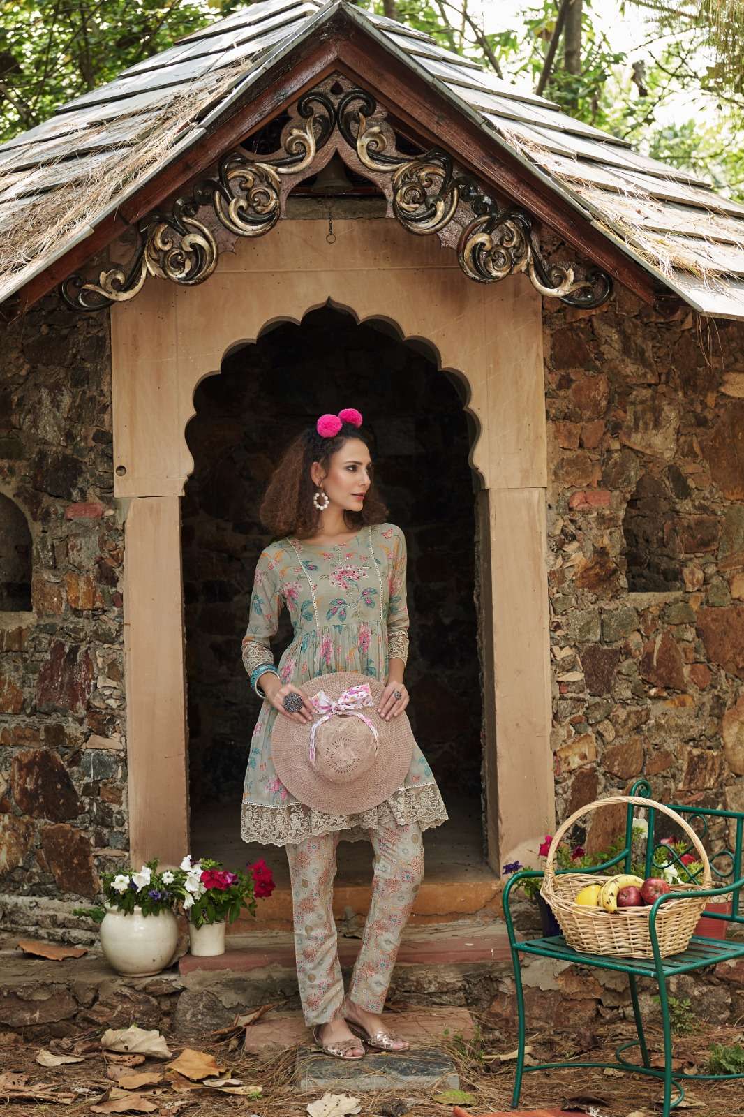 psyna 1941 fancy cord set amazing cotton mul kurti with pant combo set