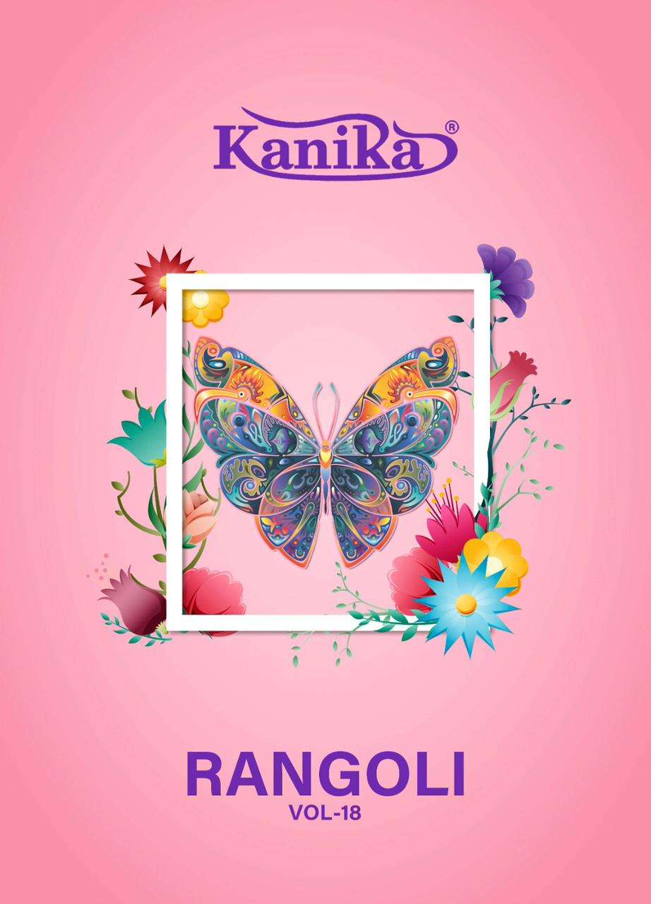 rangoli vol 18 by kanika amazing casual wear readymade patiala salwar kameez collection 
