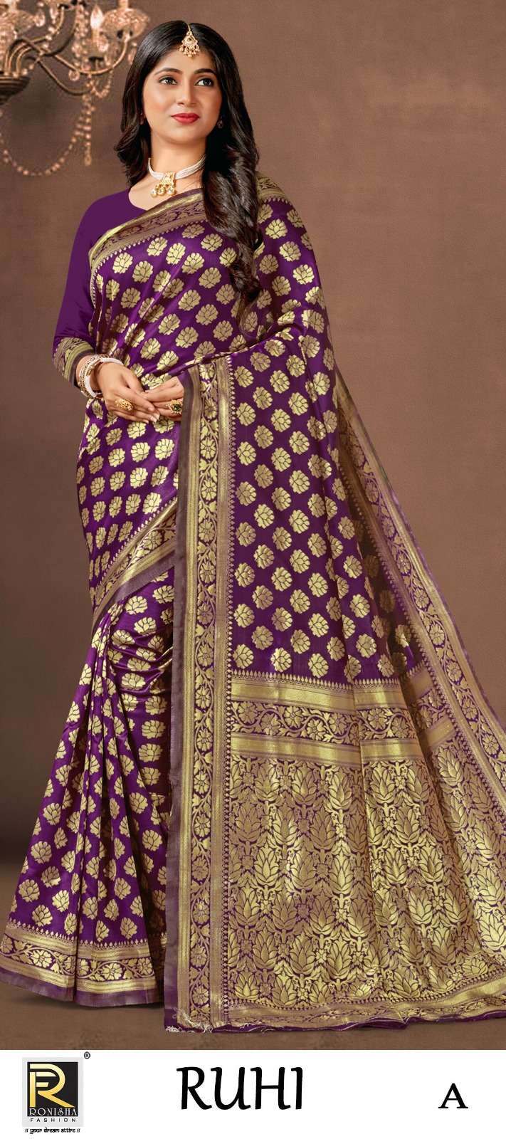 RUHI  BY RANJNA SAREE SILK FABRICS SUPER HIT COLLECTION 