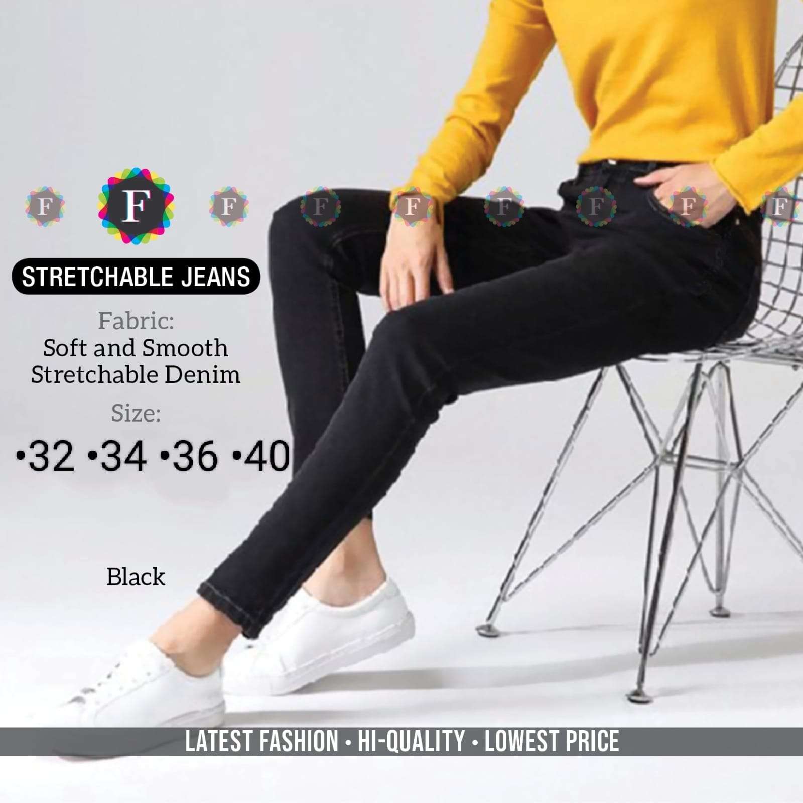 stretchable jeans denim jeans full day with comfort 