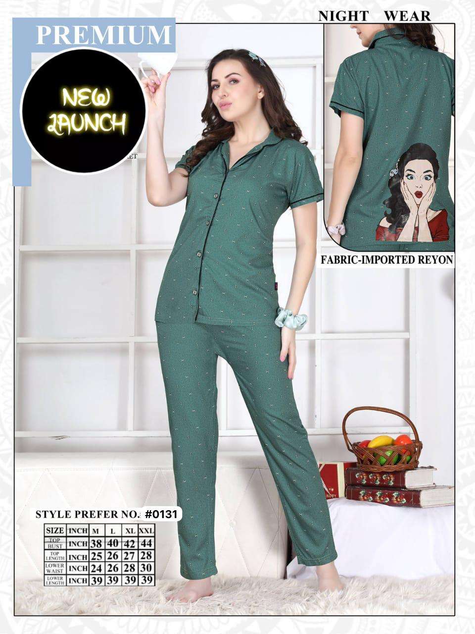SUMMER SPECIAL VOL.#0131 Imported Heavy Reyon NIGHT SUIT CATLOG WHOLESALER BEST RATE