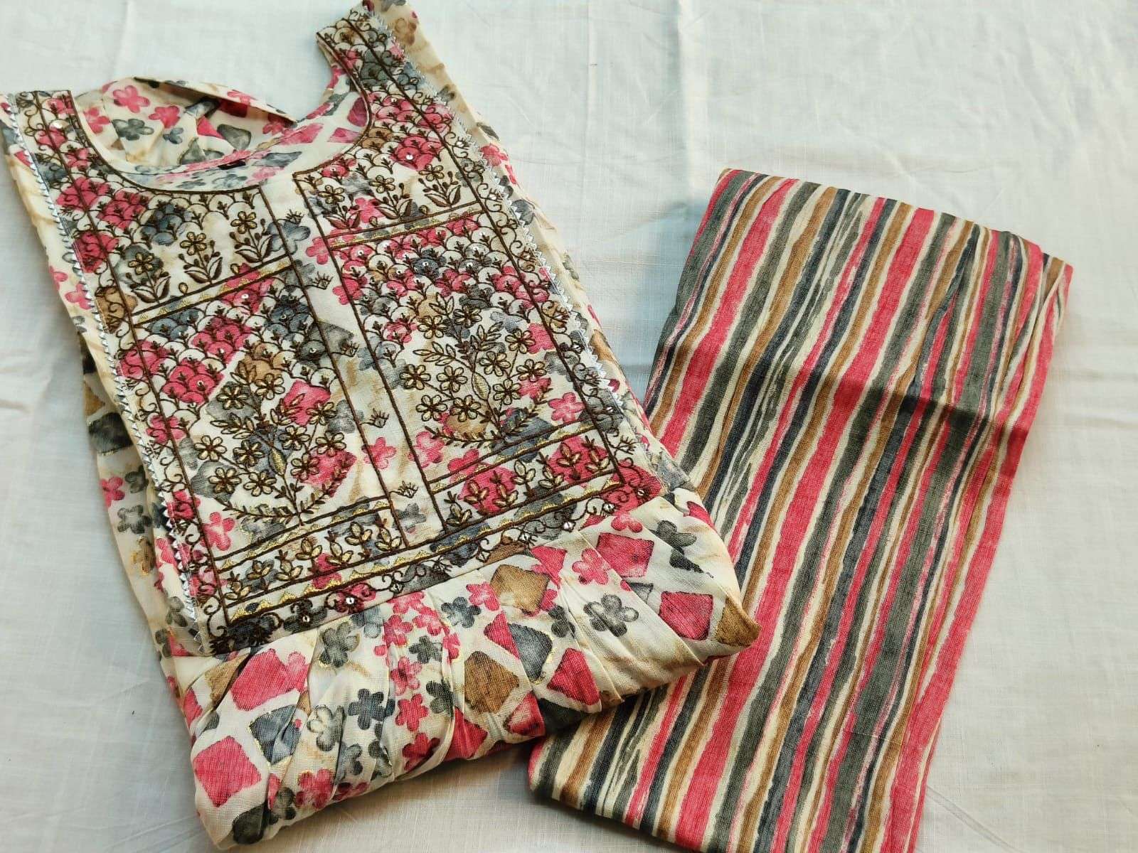 TRENDY SHEFALI 5067 HEAVY RAYON CAPSULE FOIL PRINT COMBO READYMADE SUIT 