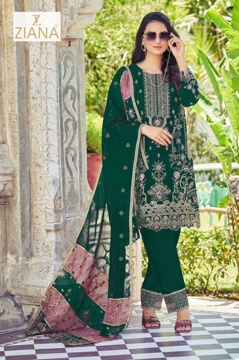 ziana 5011 colors festive wear readymade pakistani suit 