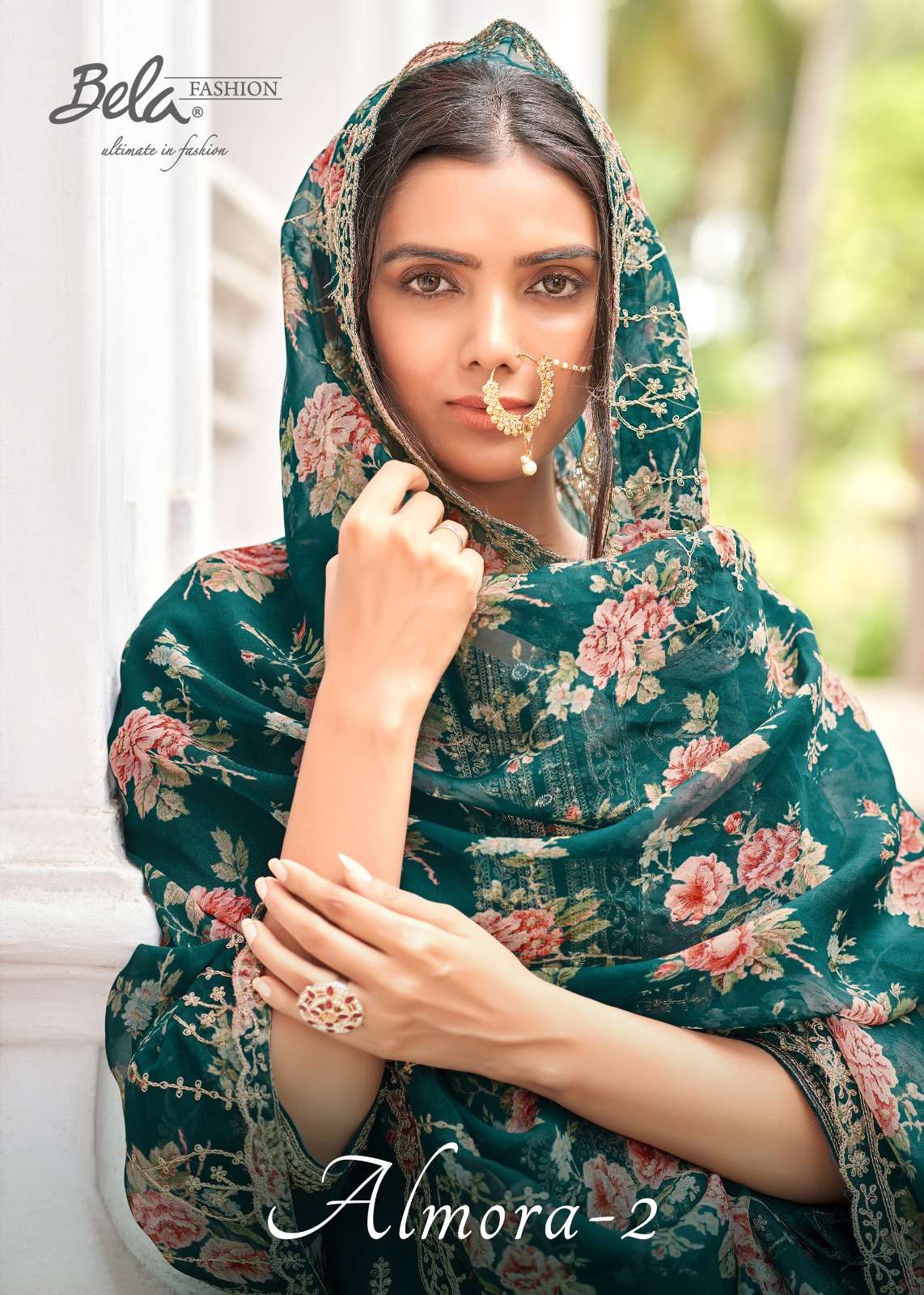 almora vol 2 by bela fashion fancy designer unstitch salwar kameez with digital organza dupatta