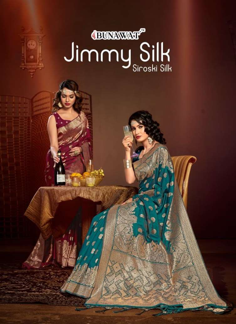 bunawat jimmy silk zari weaving banarasi saris wholesaler
