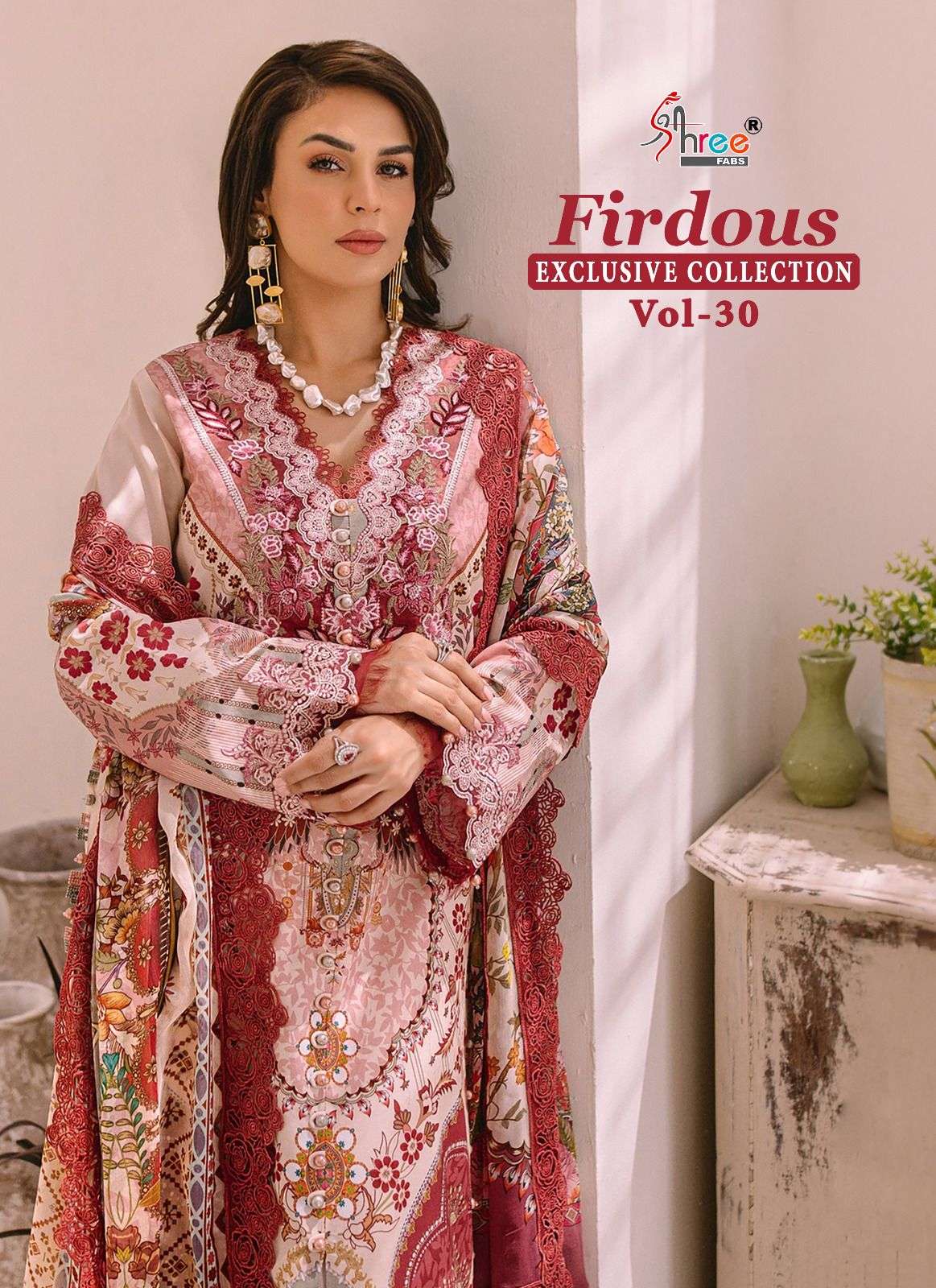 firdous exclusive collection vol 30 by shree fab designer beautiful pakistani salwar suits collection  