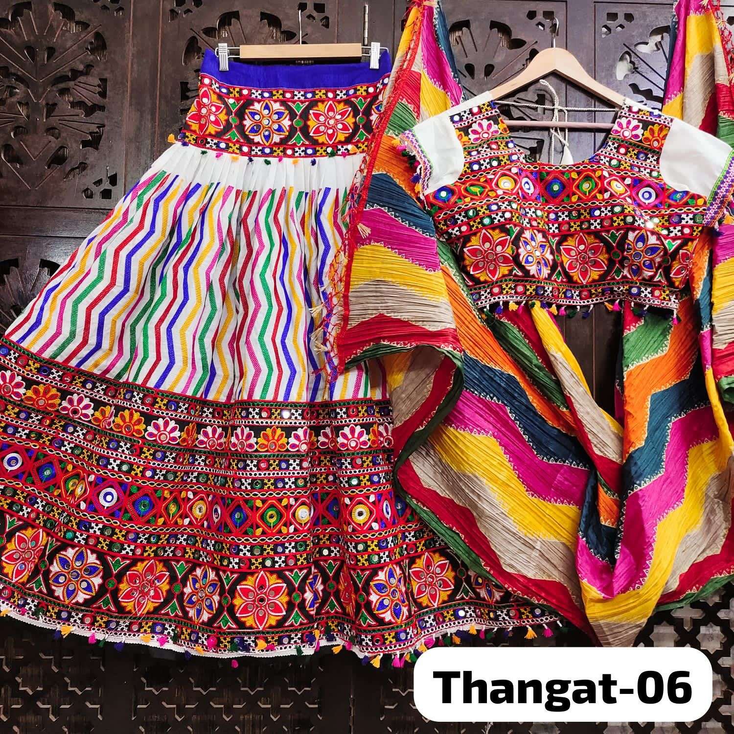 fvd present thangat vol 2 special navratri wear readymade chaniya choli supplier