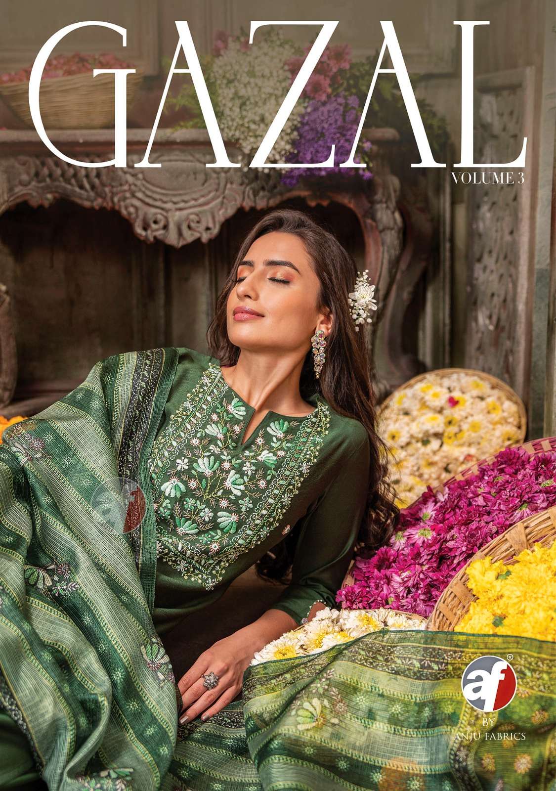 gazal vol 3 by anju fab beautiful designer readymade salwar kameez