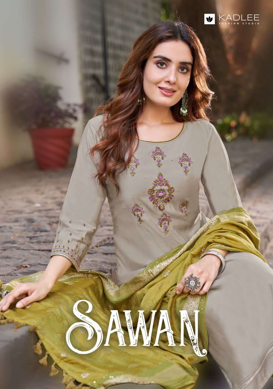 kadlee present sawan readymade fancy casual salwar kameez catalog