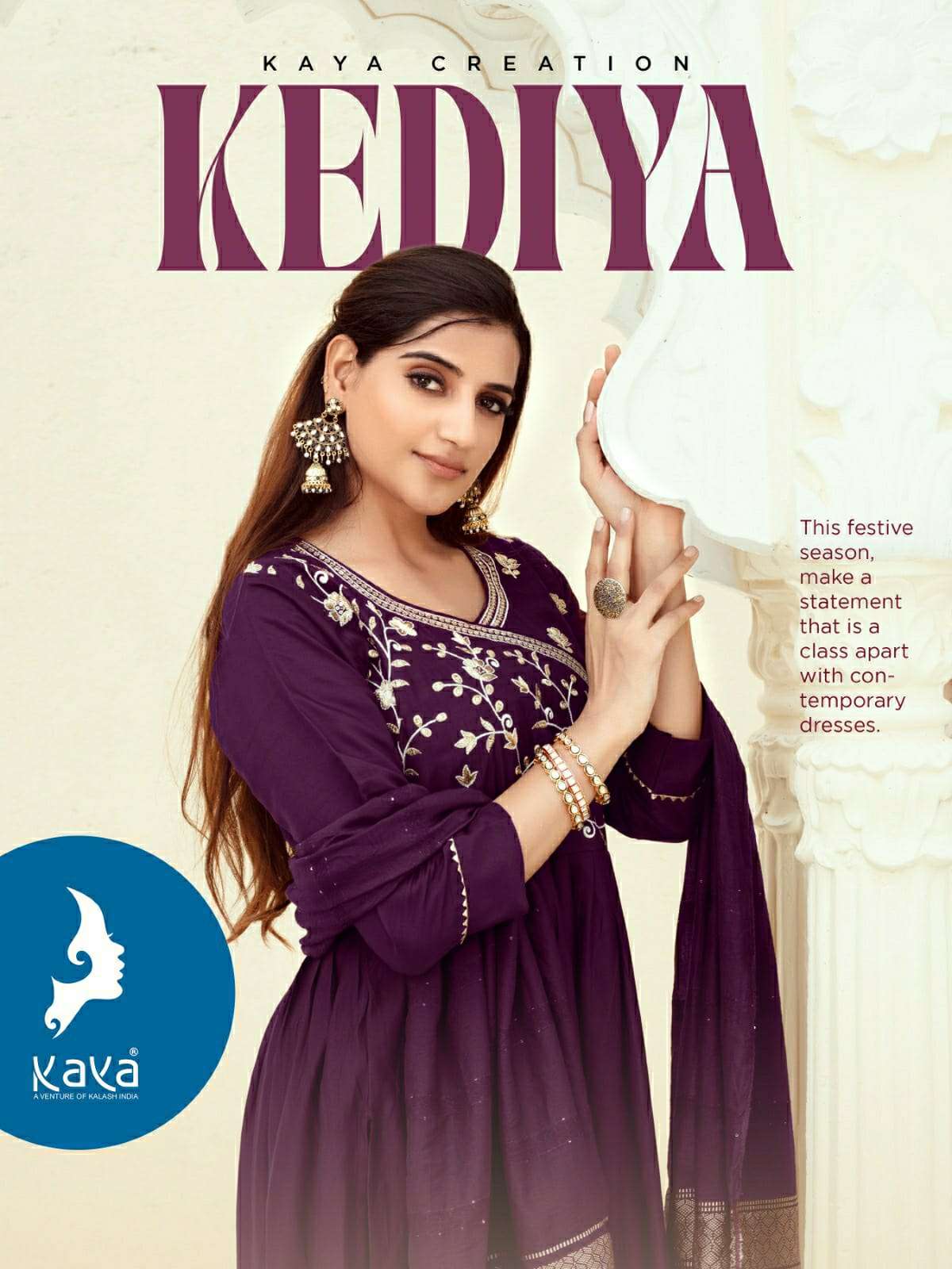 LadyView Kaya vol 1 Casual Wear Kurti Collection this catalog fabric is  Heavy Magic Slub